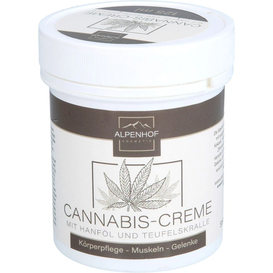 AXISIS GMBH CANNABIS CREME mit Hanföl+Teufelskralle Alpenhof 125 ml PZN18662109