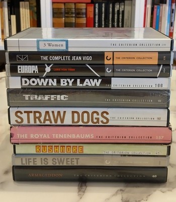 10 Criterion Collection dvd Films 