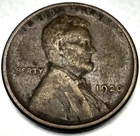 1920-S Lincoln Wheat Cent Penny Fine 1c One Cent US Coin - 0308