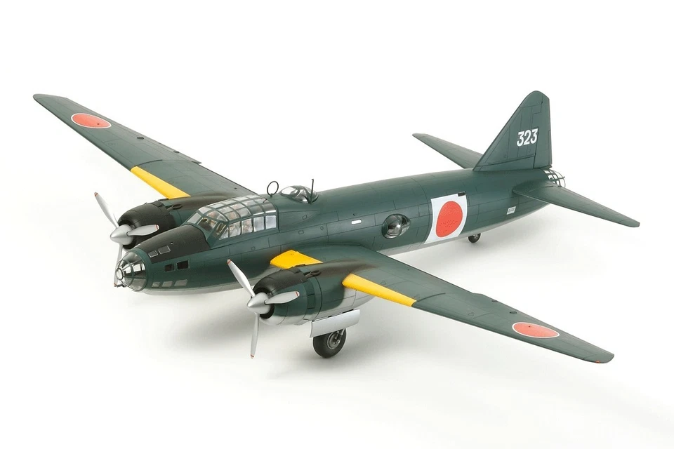 Mitsubishi G4M1 Model 11 Yamamoto Tamiya 1-48 61110 bombardiere guerra mondiale - Immagine 2 di 3