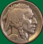 1923 Buffalo Nickel Very Fine VF Coin #36277