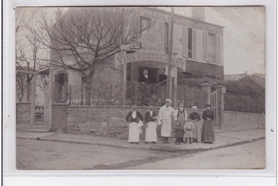 SAINT CLOUD: Fotokarte des Restaurants Val d'Or (Haus CASSAN) - guter Zustand