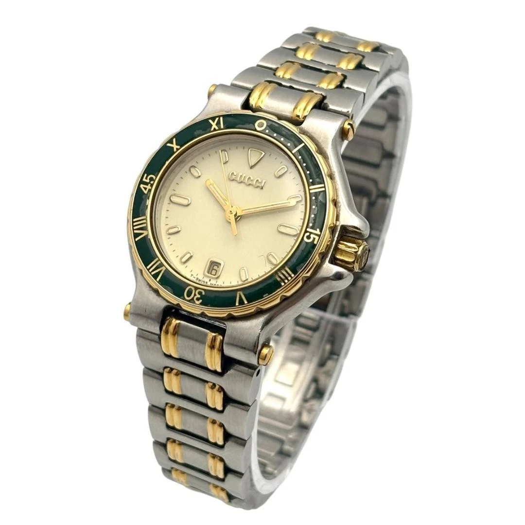 Orologio Gucci Donna Quarzo 9700L Lunetta Romana Autentico Usa Dalppone