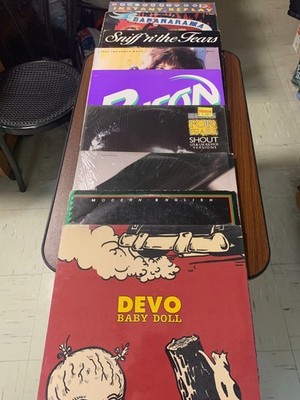 DEVO Lot 10-BABY DOLL(sealed)/INSTANT REPLAY(seald) Vinyl LP