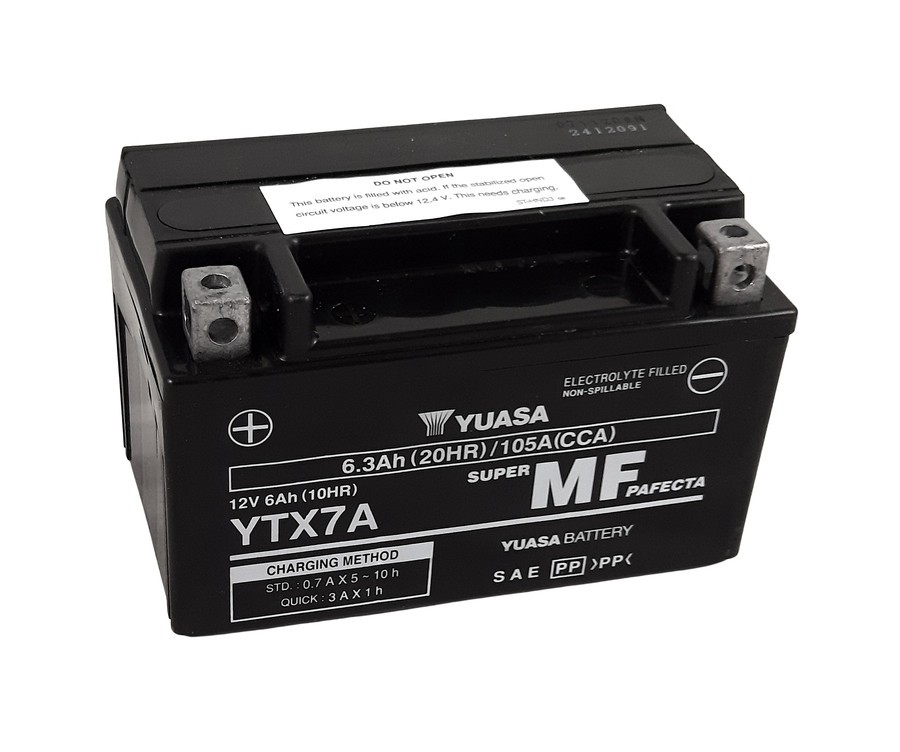 Batterie YUASA YTX7A FA haute performance étanche et pré-activée - 2