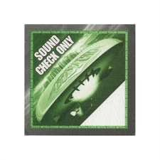 Boston 2003 Corporate America Concert Tour Sound Check Backstage Pass