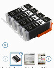 580XXL 581XXL 4 Pack Black Compatible Ink Cartridge for Canon PIXMA TR/TS; 4p