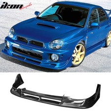 Fits 02-03 Subaru Impreza Wrx Sti Sedan Cw Front Bumper Lip Spoiler Kit