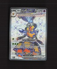 Carta Pokemon Holo Vespiquen ex 212/197 Ossidiana Fiamme Full Art Ultra Rara NM
