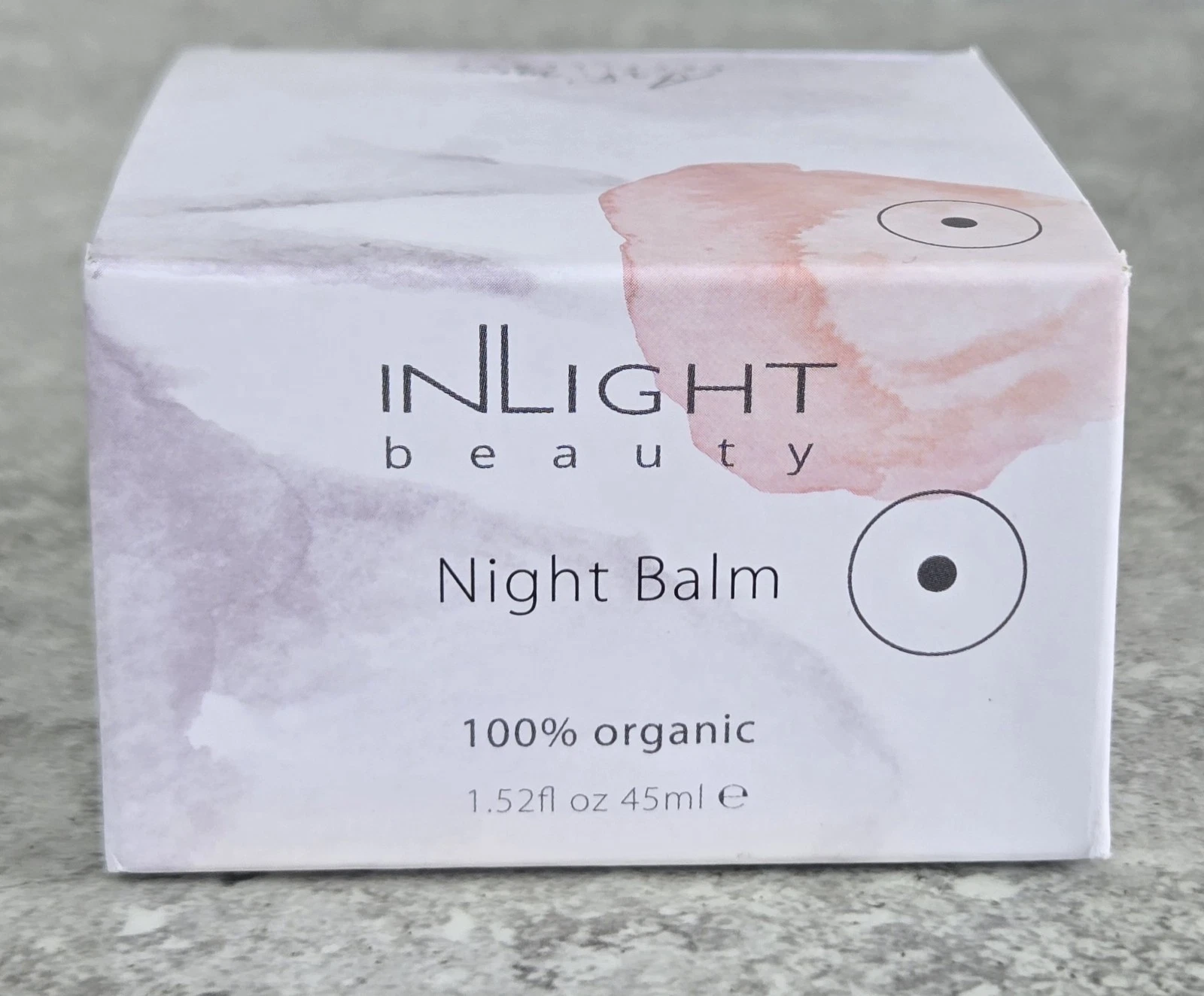 INLIGHT Beauty Replenishing Night Balm Moisturizer Reduce Inflammation ORGANIC