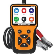 MOTOPOWER MP0515A 12V Car Battery Tester Automotive CCA Battery Load
