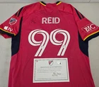 St Louis City SC JAYDEN REID Signed Match Used Soccer Jersey 2024 Season PINK