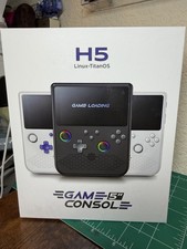 H5 Handheld Retro Game Console 64gb 5inch Screen Dual RGB Joystick Portable