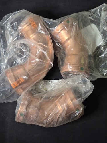 Viega ProPress 20628 3" x 3" 90 and 45s Elbow Copper Press Fitting 