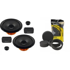 Hertz Dieci Series DSK 165.3 Component Speaker Kit 6.5" 2-Way with RKFR6 Road...