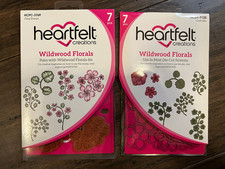 Heartfelt Creations Wildwood Florals Cling Stamps Dies HCPC-3769 HCD1-7125