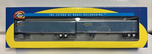 Remolques Wabash Duraplate Athearn escala HO Werner 53' paquete de 2 #28412 nuevos en stock | Condition: New