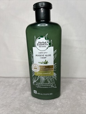 Herbal Essences Aloe Hemp Oil Sulfate Free Conditioner Frizz Control 13.5OZ