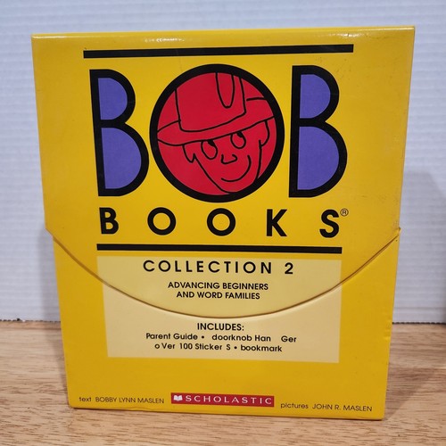 Bob Bücher Sammlung 2 Scholastic Fortgeschrittene Anfänger Wort Familien Buch Set
