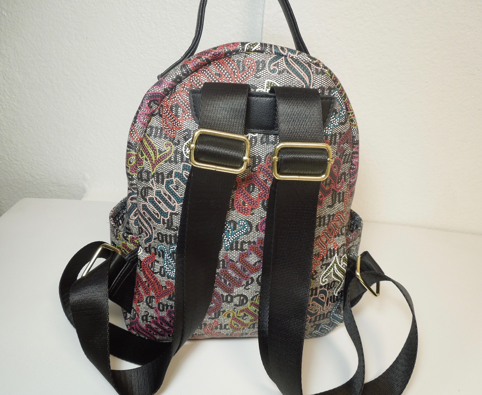 Juicy Couture Mini Backpack Multi Compartments Ad… - image 4