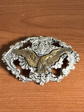 American Casual Belt Buckle Eagle Engraved Metal Used