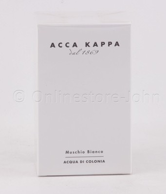 Acca Kappa - White Moss (Muschio Bianco) - 50ml EDC Eau de Cologne (unisex)
