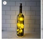 Fairy Light Wine Bottle - Frosted Antique Green — photo 1
