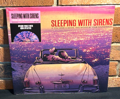 SLEEPING WITH SIRENS - If You Were A Movie T.W.B.Y.S Ltd SPLATTER COLOR VINYL LP