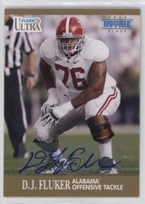 2013 Fleer Retro Auto DJ Fluker #94 Auto p9m