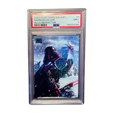 2025 Topps Chrome Star Wars Galaxy #4 Narrow Escape Mojo Refractor PSA 9 14/50
