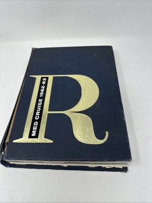  USS FRANKLIN D. ROOSEVELT CVA-42 MED DEPLOYMENT CRUISE BOOK YEAR 1962-63  