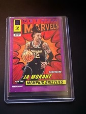 Ja Morant 2021-22 Net Marvels PURPLE PRESS PROOF #15