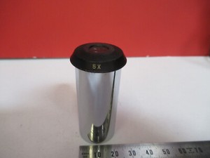 BAUSCH + LOMB Okular 5X Optik Für Mikroskop Ersatzteil Wie Abgebildet S9-A-39