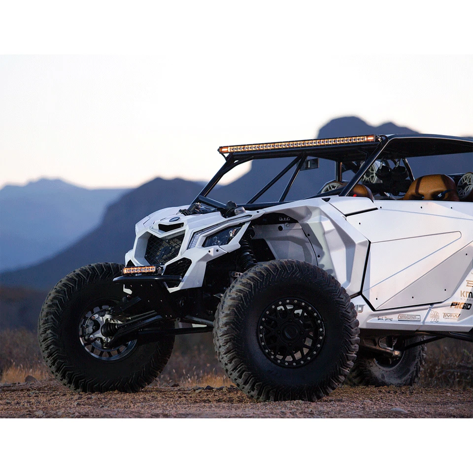 Rigid 210603 Radiance+ SR-Series 10 inch LED Broad Spot Light Bar Black Aluminum - Image 3 of 4