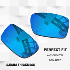 1.5MM POLARIZED Replacement Lenses for Oakley Gascan OO9014 60mm Sunglasses