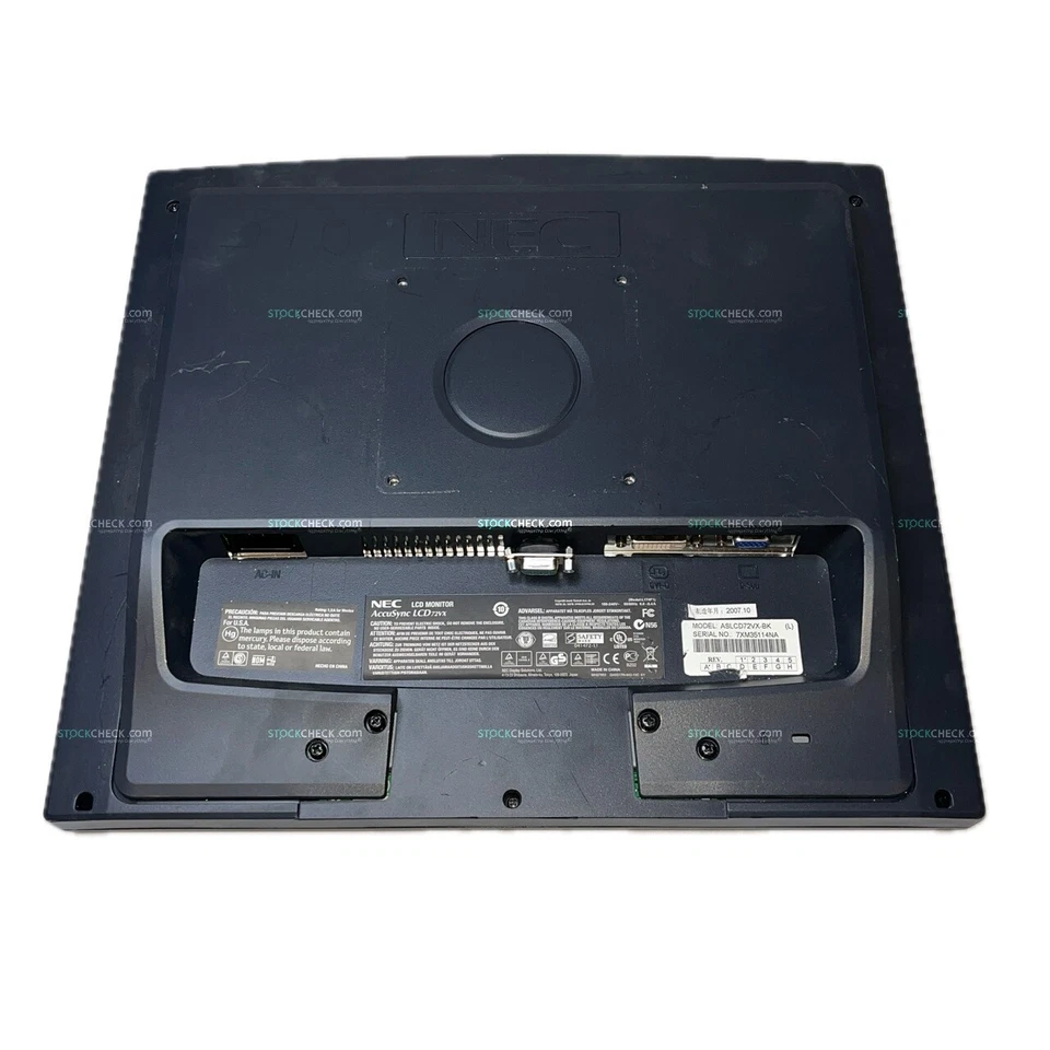 NEC AccuSync LCD72VX LCD Monitor  - Image 2 of 3