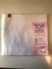 Scrapbook Expansion Pages Top Loading Scrapbook Refill Pack 3 Packs Of 6 Each