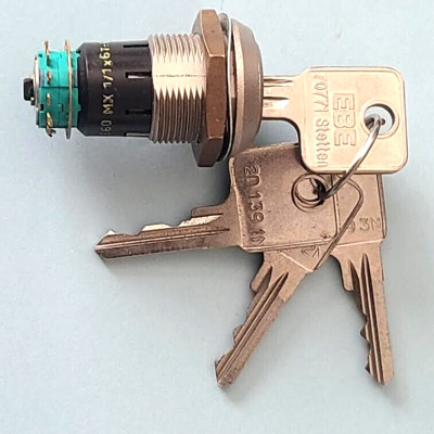 EBE S60 MX 1/1x67-6 Ag-502 Keylock Switch Conf. 12 Positions New no Box