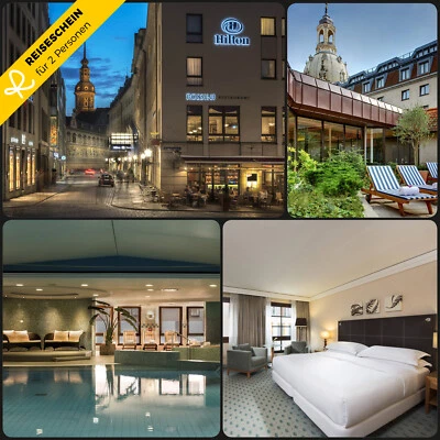 Executive: 4 Tage 2 Personen Kurzurlaub Hotel Hilton Dresden Luxus Reise Sachsen - Bild 1 von 4