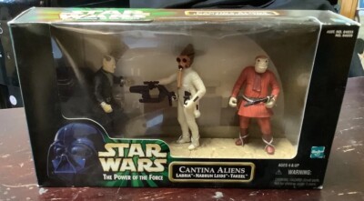 New 1998 Star Wars The Power of The Force Cantina Aliens | eBay
