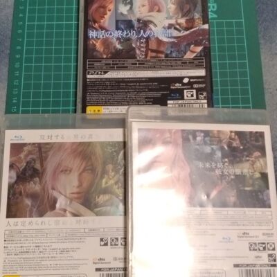 Final Fantasy XIII Trilogy Complete Set of 3 PS3 Software