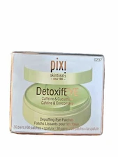 Pixi Skintreats DetoxifEYE Caffeine & Cucumber Depuffing Eye 60 Patches NIB