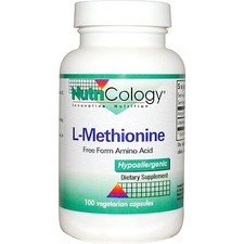 L-Methionin 500 mg - 100 Veg Caps - Nutricology