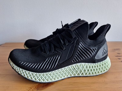 Adidas AlphaEdge 4D Running Shoes Core Black Carbon EF3453 Men's Size 9 NWOB 
