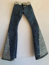 MGA Bratz Girlz Girl Doll Clothes (Forever Diamondz Cloe) Denim Pants Rare