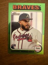 2024 Topps Heritage High Number Chrome Daysbel Hernandez RC SP #533 of 699