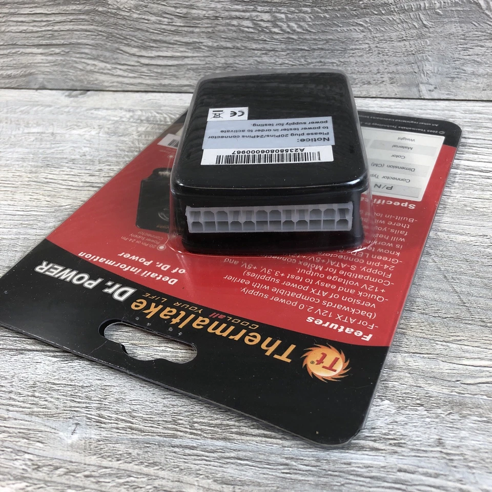 Thermaltake Dr. Power A2358 Power Visual Power Supply Meter / NEW - Image 4 of 4