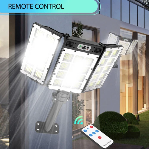 Commercial 1000000LM LED Outdoor Dusk to Dawn Solar Street Light Road Area Lamp - Picture 38 of 38