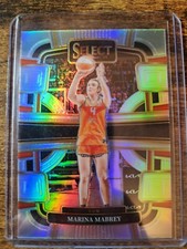2024 Panini WNBA Select Marina Mabrey Silver Holo Prizm #95 Connecticut Sun