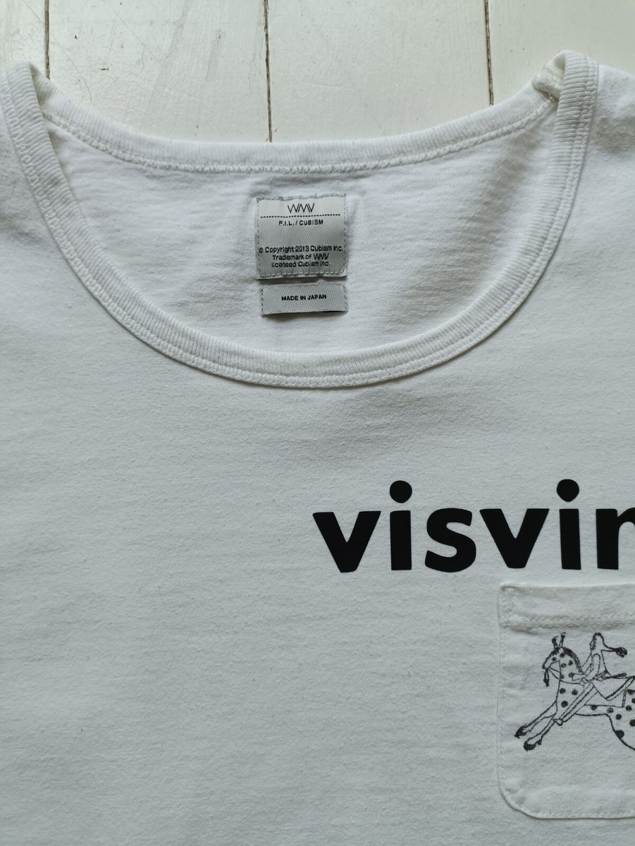 visvim ホワイト Tシャツ サイズ2 visvim】JUMBO TEE S/S VISVIM - DOGDAYS / UNDERPASS STORE